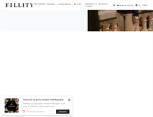 Tablet Screenshot of fillity.com.br